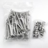 (30 Sets) M5 x 50 mm Allen Screws with Flange