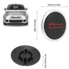 Enjoliveurs, Enjoliveurs de Roue, concerner Fiat 500 68078419AC Enjoliveurs de
