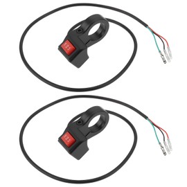 ECSiNG 2pcs 22mm Handlebar 3 Speed Module Switches for Motorcycle E-Bike Scooters