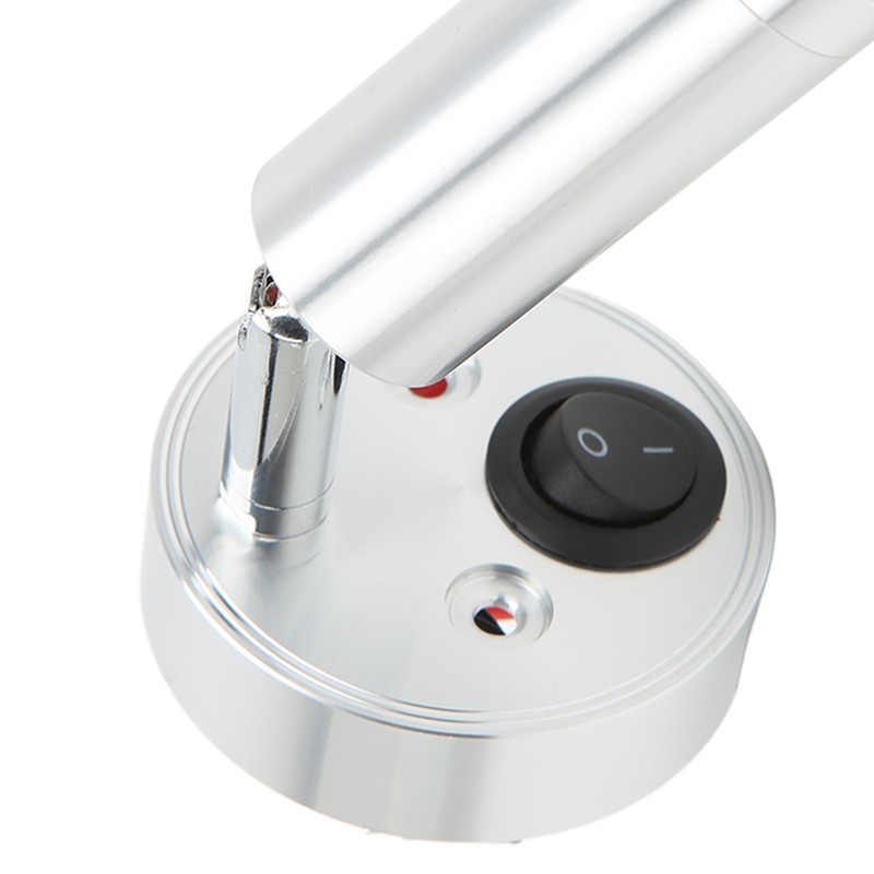 RV Bedside Reading Light Rotatable Wall Mount LED Spot Reading