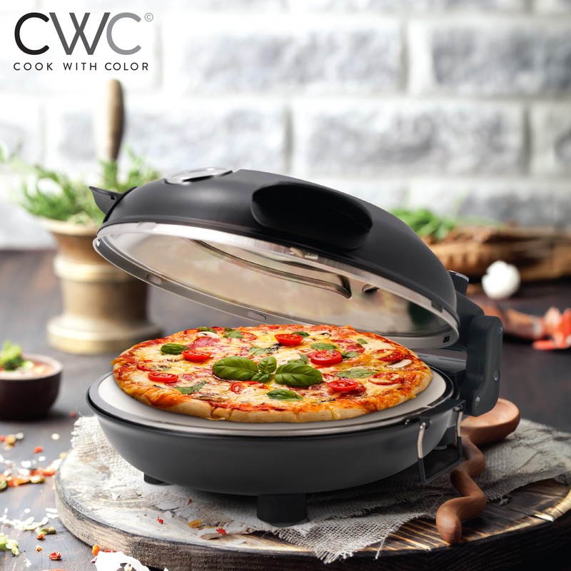 Cook With Color Electric Indoor Pizza Oven – Crispy Crust