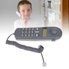 Wall Telephone, Wall Telephone with Noise Reduction, Corded Telephone Hanging,