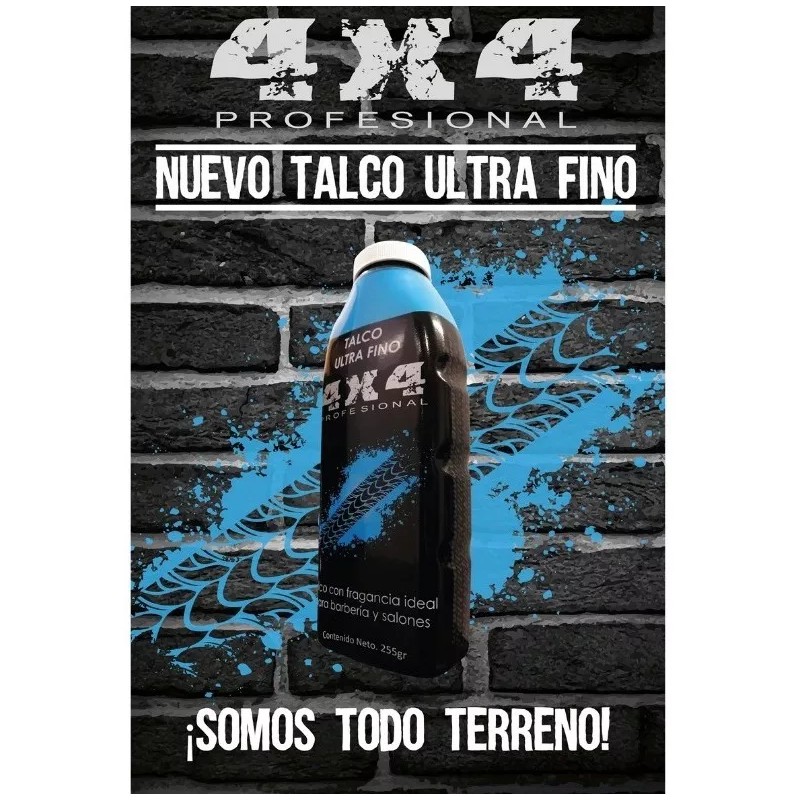 4x4 Talco Ultra Fino 4x4 (255gr.)