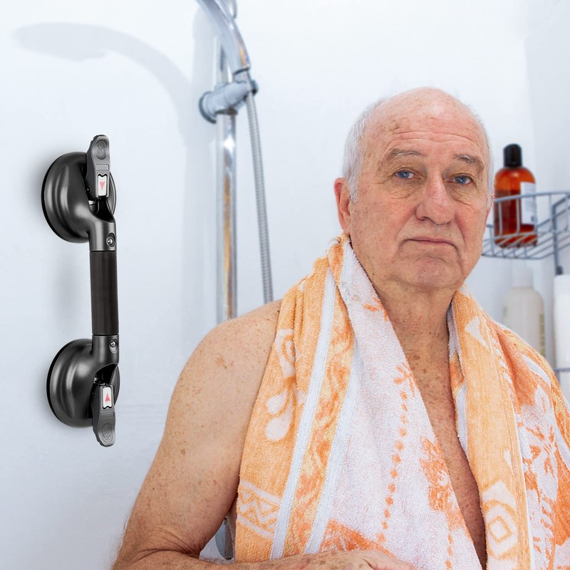 Daren Medical 15-Inch Shower Handle - Upgraded Grab Bar with