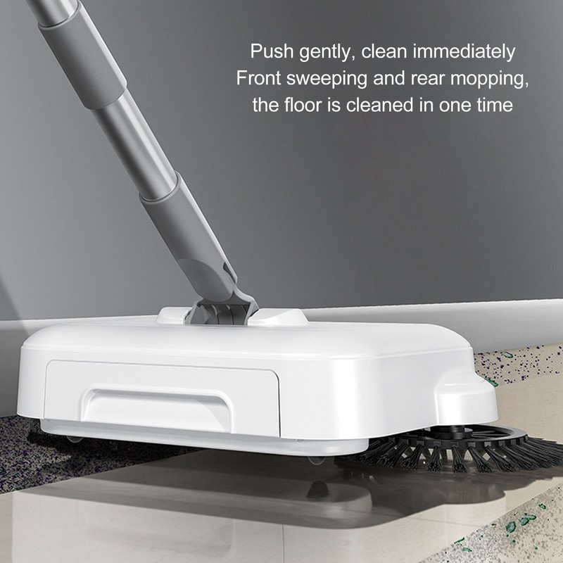 Hand Push Sweeper Professional Efficient 360 Degree 2 in 1