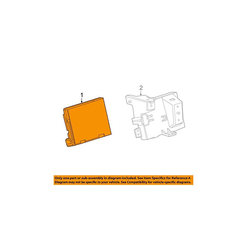 New Genuine GM Module Part# - 13587704