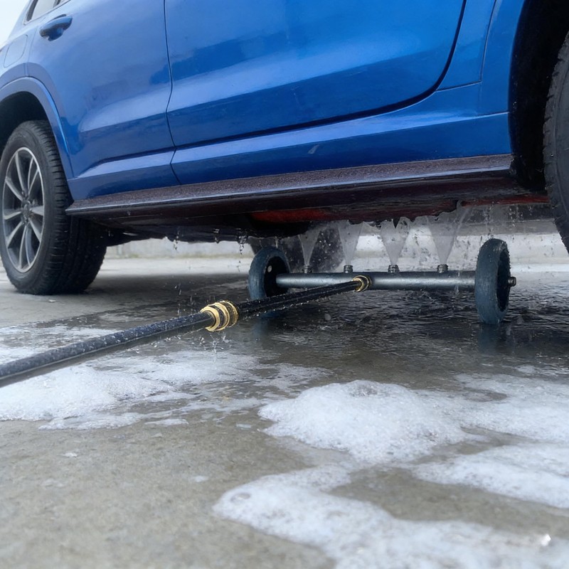 Hourleey Pressure Washer Undercarriage Cleaner, 16 Inch Power Washer Surface