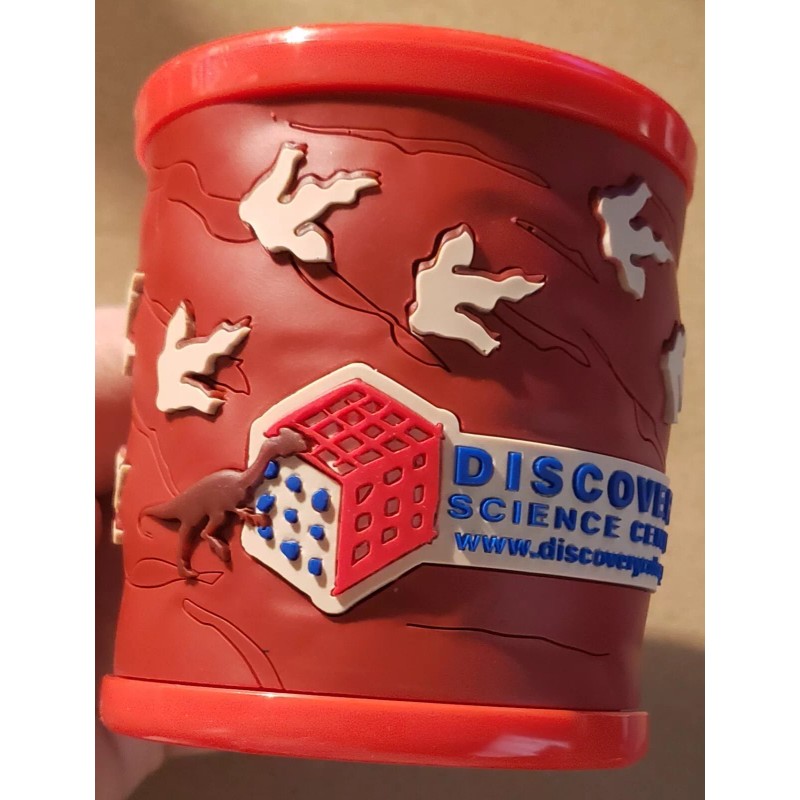 STRIKE ZONE Dinosaur CUP - RED DINOSAUR DISCOVERY CENTER