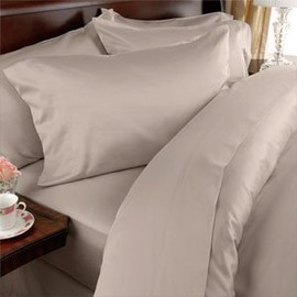 BESPOLITAN INC. 1200 Thread Count 4pc King Size Egyptian Bed Sheet Set,Deep Pocket, Beige