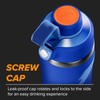 Gatorade 'Overtime' 32oz Stainless Steel Water Bottle, Twist Cap, Royal