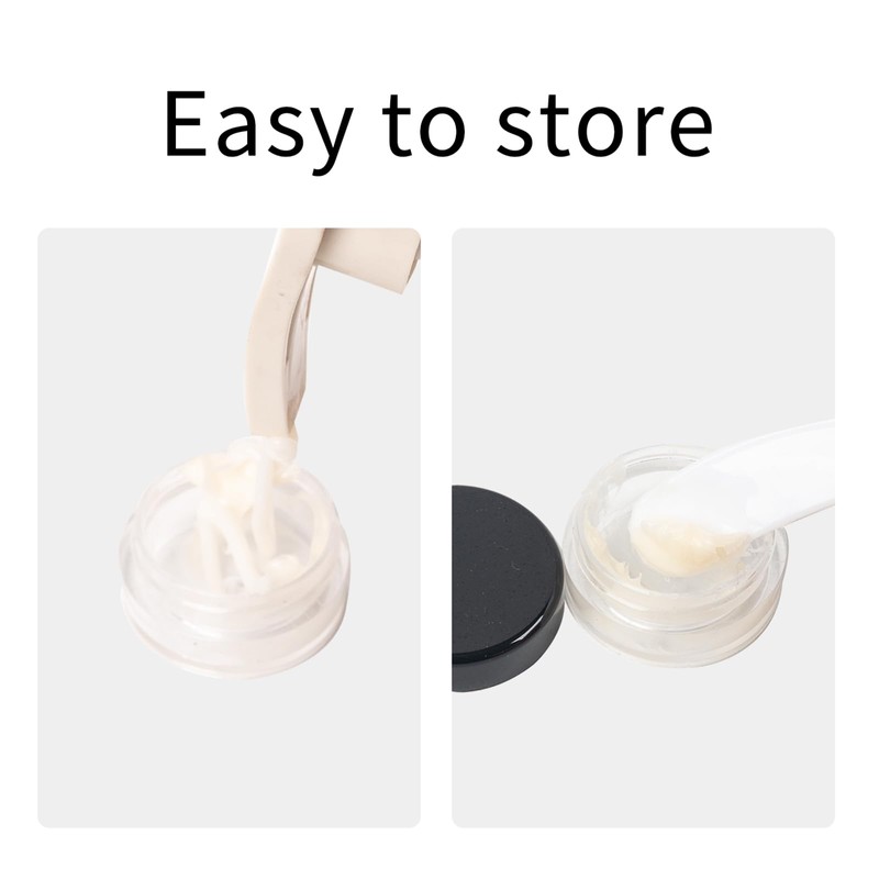 Pack of 12 5 ml cosmetic jars lip balm jars