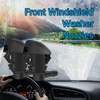 Windshield Washer Nozzles Kit, Windshield Washer Hose Kit with Connectors
