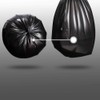 Oymlclivisa Bin Liners, 5L Small Black Bin Bags, 6 Rolls,