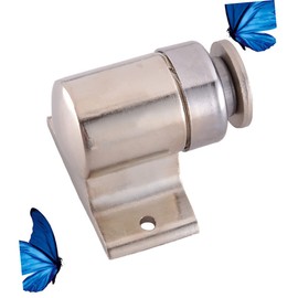 TEHAUX Zinc Alloy Invisible Door Holder Practical Anticollision Base Knob Compact Floor Knob for Bedroom Kitchen and Bathroom Door Accessory with Minimal Noise