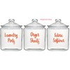 Soft Pink - Laundry Room Vinyl Decal Set - Laundry