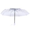 VALICLUD Folding Umbrella Automatic Transparent Umbrella Auto Open Foldable Umbrella