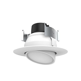 Satco S9465-9 Watt Transitional LED Downlight in White Finish, 3.31 inches