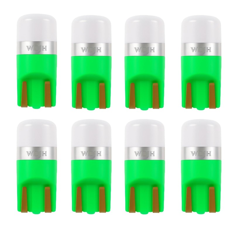 WLJH Bright Green LED Bulb Instrument Panel Cluster Gauge Light