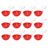 12 Sets Chicken Watering Cup with Tee Connector Automatic Feeding