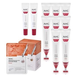 AHC Eye Cream Season 14 Full Lift 40ml 8 pieces + 12ml 2 pieces + Firming 25 sheets / AHC 아이크림 시즌14 풀 리프트 40ml 8개+12ml 2개+퍼밍 25매