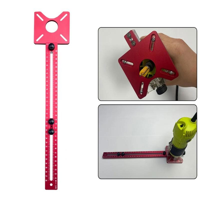 3 in 1 Router Milling Groove Bracket Removable Aluminum Alloy