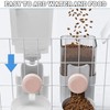 kathson Rabbit Gravity Auto Feeder Set 35oz Hanging Automatic Food