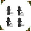 jojofuny 4pcs Reflector Holder Clip Adapter for Light Stand Background