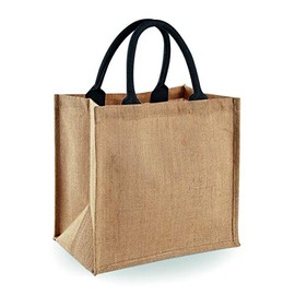 Westford Mill W413 Jute Midi Tote Bag