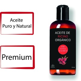 Alluem Aceite De Ricino 100% Puro Orgánico Castor Oil