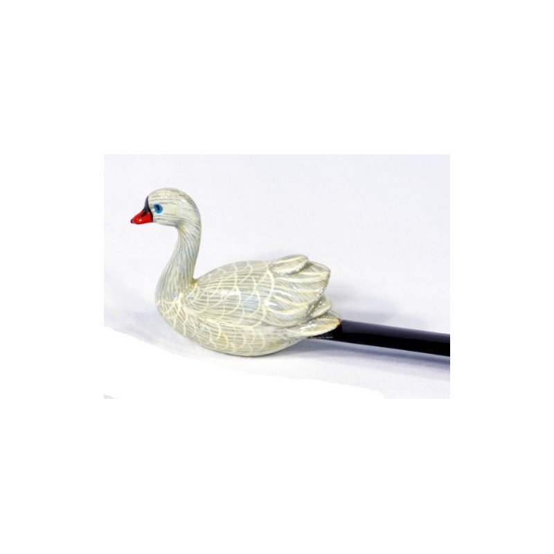 LX Hand Painted White Swan Bird Letter Opener
