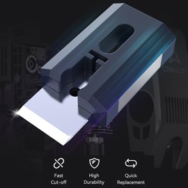 Creality 10 Pieces Filament Cutter Moudle for K2 Plus, 3D Printer Head Quick Replacement and Fast Cut-Off Filament Cutter for K2 Plus, Creality Hi