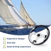 KTERCT Black & White Marine Boat Steering Wheel Keyway 3