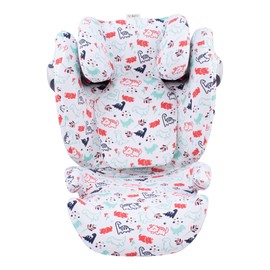 JYOKO Kids Baby car seat Cover Liner Made Cotton Compatible with Cybex Solution M and Pallas B - Fix (Dino Party)