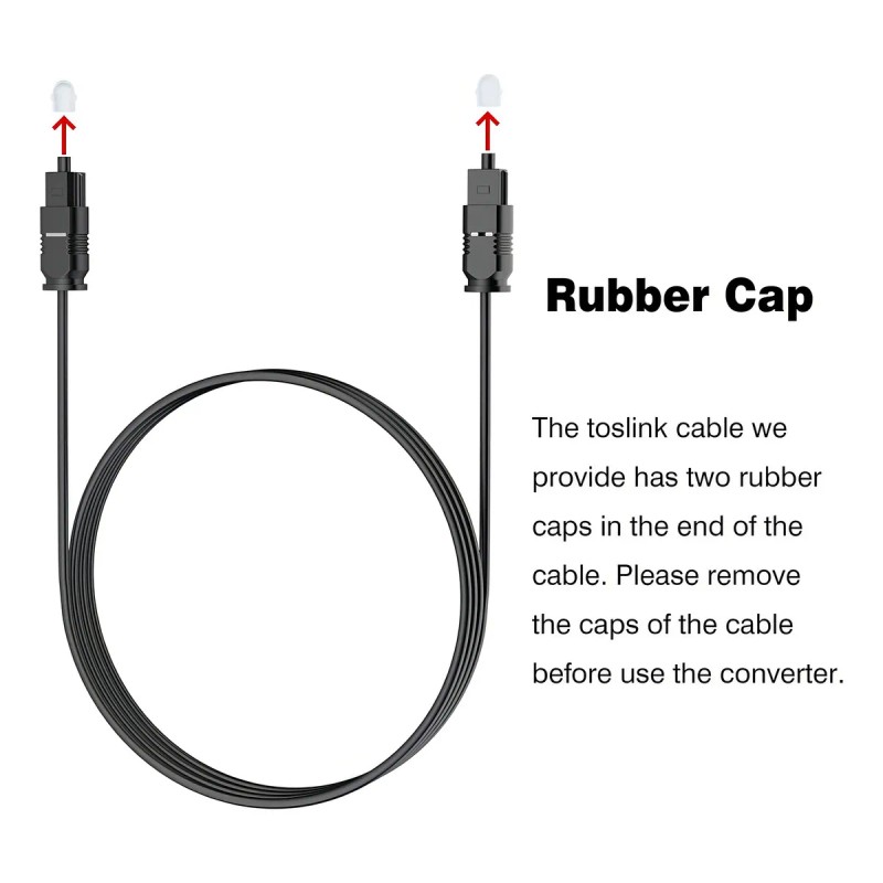 Convertidor De Audio Digital Óptico A Análogo Rca