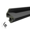 DQ-PP Window Seal, Black, 20 Metres, S-1559 Aluplast, PVC Window,