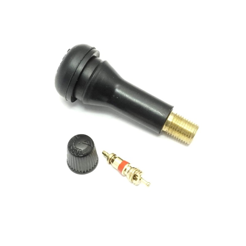 4x Snap-in Rubber Valves TR 414 Tyre Valves Rim Valves
