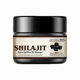 100% Pure Pure Himalayan Shilajit Resin - Natural Mineral Pitch Supplement
