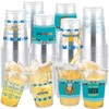 Jingmore 120 Pcs Oktoberfest Plastic Cups 16oz Oktoberfest Party Supplies