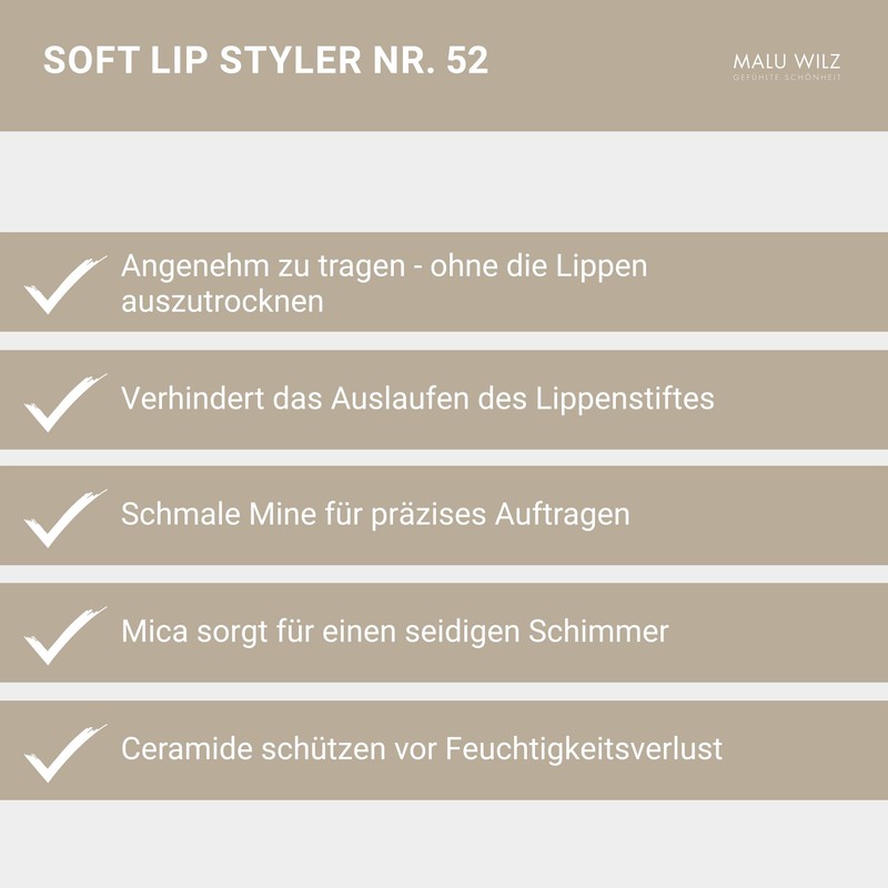 Malu Wilz Soft Lip Styler No. 52 Wildflower - Lip