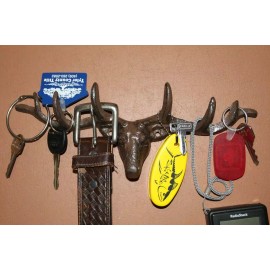 Stoneledage Investments Gift for Her Antler Design Key Hooks Rack, Cast Iron - 1 of W-73
