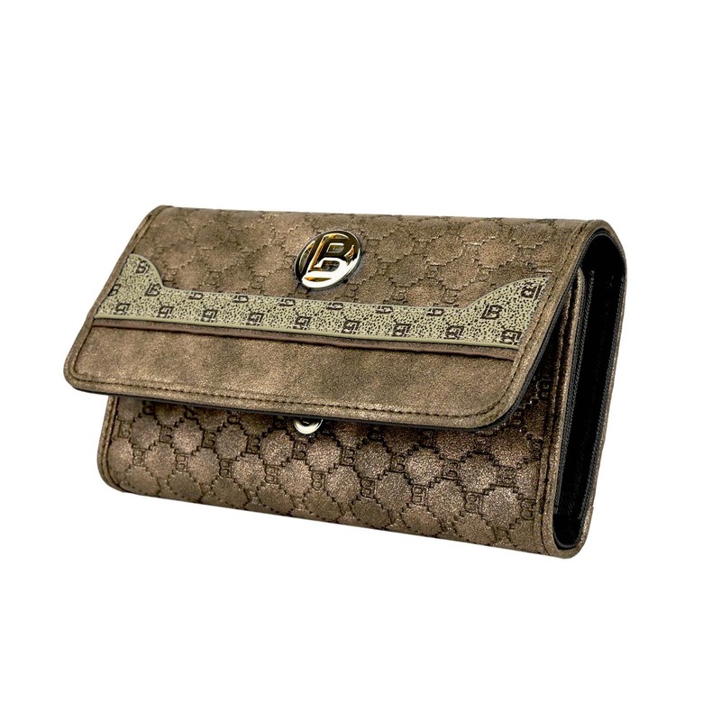 Laura Biagiotti Women's PU Leather Wallet with Gift Box, Big