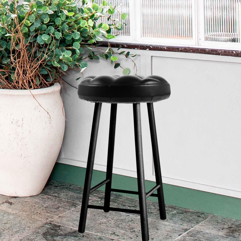 Holibanna Round 12.6 Inch Bar Stool Seat Replacement Padded Cushion