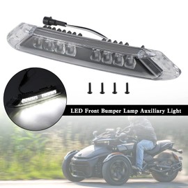 Areyourshop LED 219400991 Front Bumper Lamp Auxiliary Light for Can-Am Spyder RT 2020 2021 2022 2023+ LED Auxiliary Light