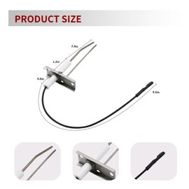 34570 RV Furnace Igniter Electrode Replacement Parts for 8516-IV 8520-IV 8525-IV 8531-IV 8535-IV 8935-III-DC 8940-III-DC 8935-III-AC 8940-III-AC