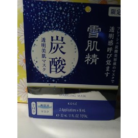 KOSÉ KOSE Sekkisei SPARKLING Mask 2-APPLICATIONS