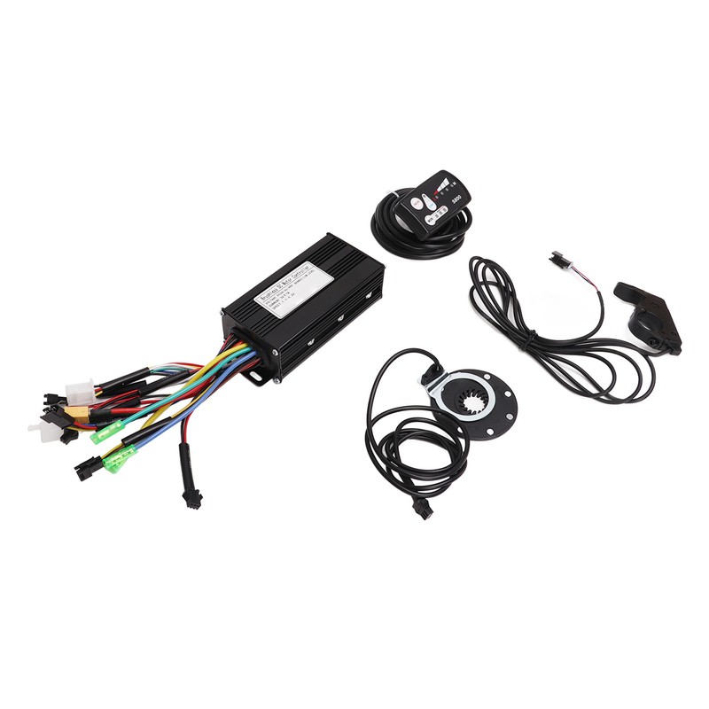 24V 36V 48V Sine Waving Controller Thumb Throttle PAS LED