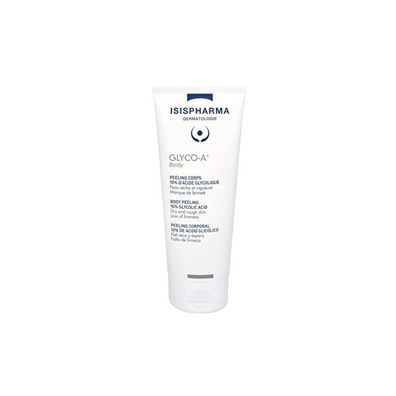 ISISPHARMA -GLYCO-A BODY - Exfoliating Cream for Soft, Moisturising and