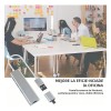Adaptador USB Ethernet Moreka 4 en 1 RJ45 a USB