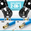 SHALL 2-IN-1 Pex Crimping Clamp Cinch & Remove Tool with