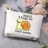 Snails Lover Gifts Snails Makeup Bag Funny Snail Gifts Snails